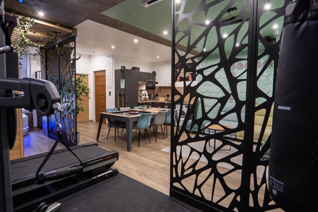 Capsule Wellness - Sauna - Balneo - Machine De Sport Privatif - Ps5 - 2 Chambres 瓦朗西纳 外观 照片
